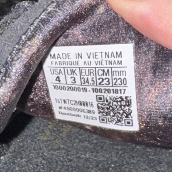 Reebok Harry Potter x Classic Leather Deathly Hallow Comfort Shoes Women’s 5 - Picture 8 of 8